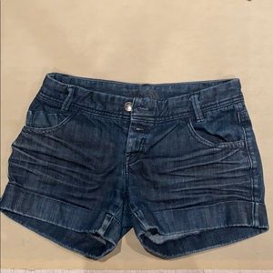 Express jean shorts